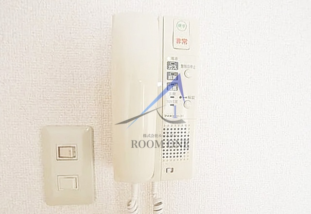 セキュリティ　インターホンです。