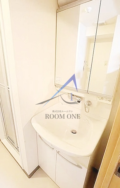洗面設備　洗面台です。