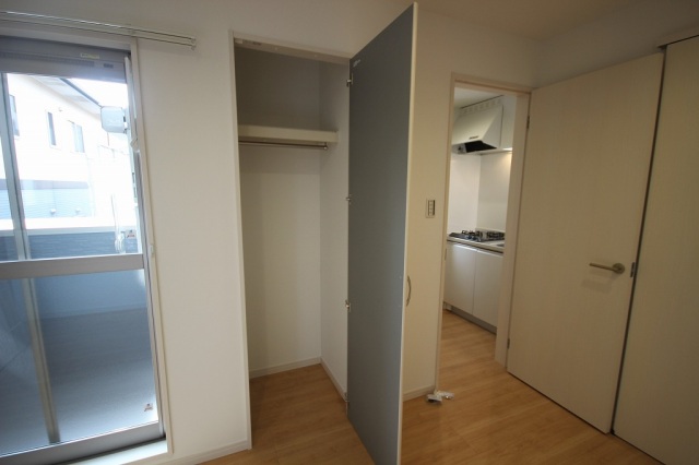 収納　たっぷりとした収納スペースです