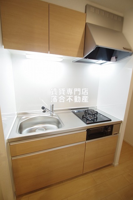 キッチン　2口コンロ・グリル付き
