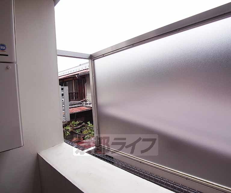 眺望　目隠しのあるお部屋もあります。