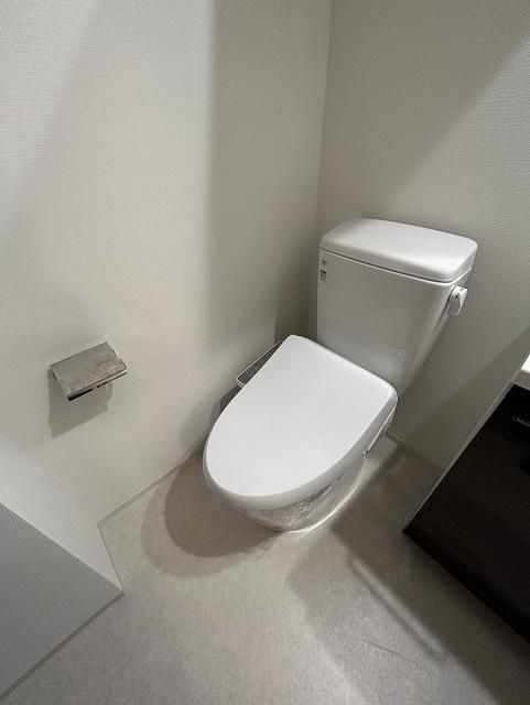 トイレ　ゆったりとした空間のトイレです