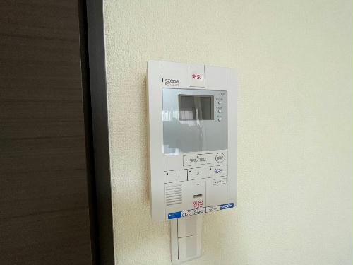 セキュリティ　TVモニター付きインターフォン