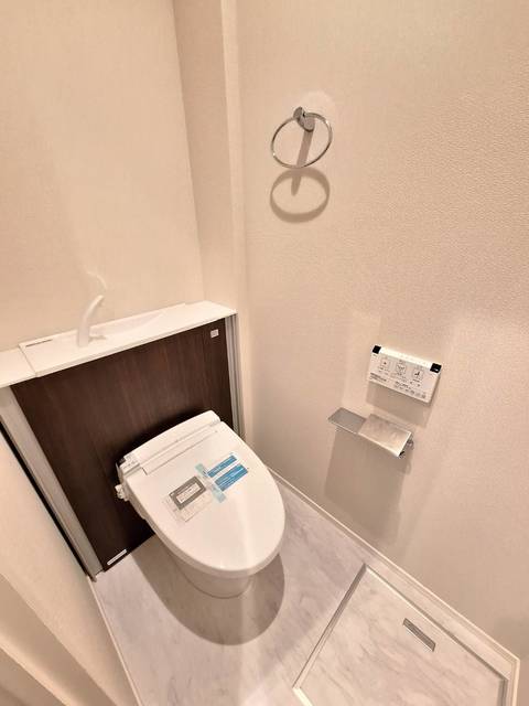 トイレ　ウォシュレットトイレ/収納棚あります
