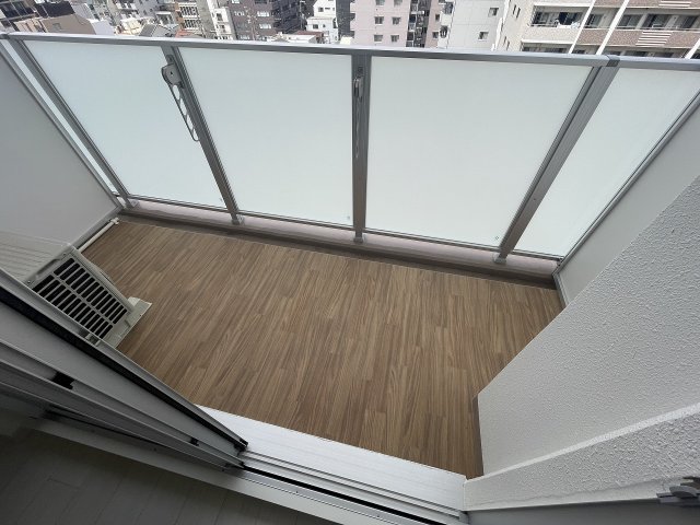 バルコニー　バルコニーがあります