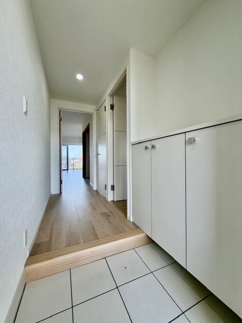 玄関　靴がいっぱいはいります☆