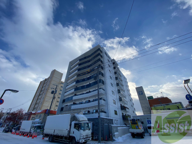 建物外観　札幌市白石区平和通３丁目北「ＮＣウイング白石」