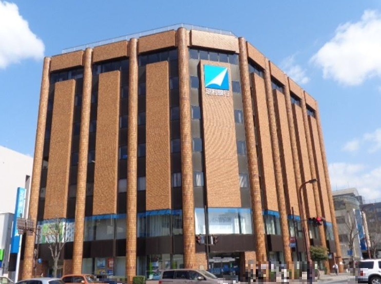 銀行　足利銀行　宇都宮中央支店（銀行）まで609m