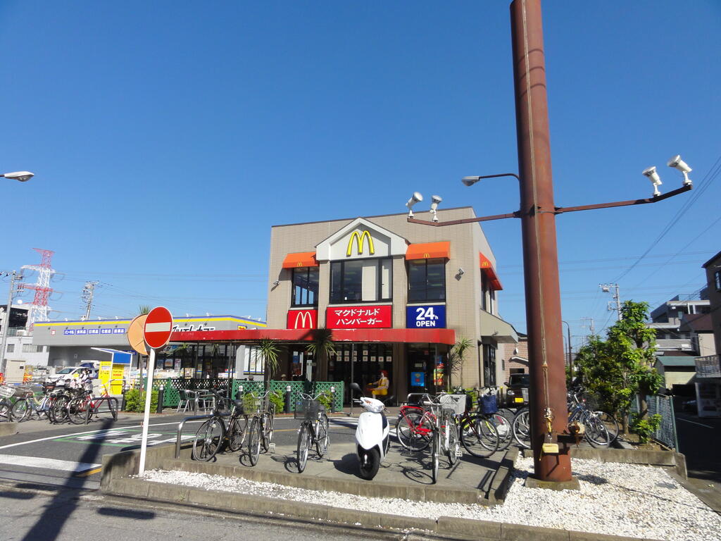 飲食店　マクドナルド浦安富士見店（飲食店）まで494m