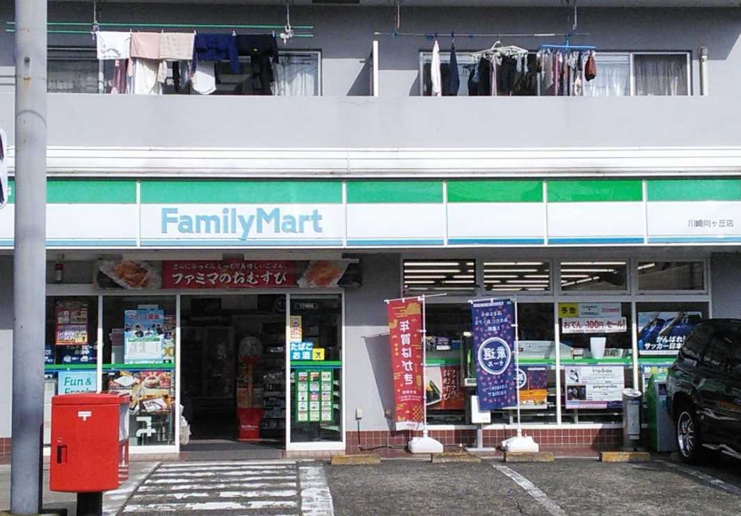 コンビニ　ファミリーマート 川崎向ケ丘店（コンビニ）まで413m