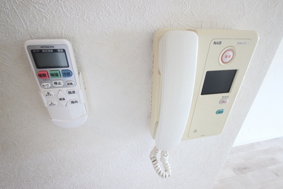 セキュリティ　※別部屋の写真です