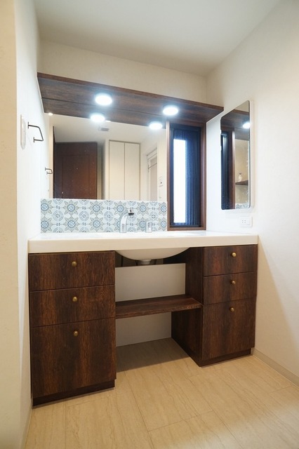 洗面設備　※前回募集時のお写真です。