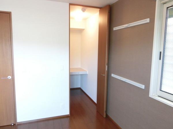 収納　ウォークインクローゼット！