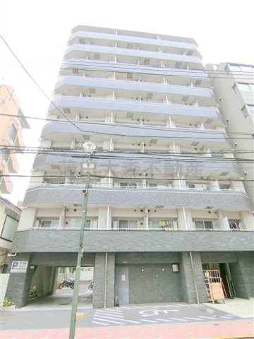 建物外観　2007年8月築　RC鉄筋コンクリート造地上12階建て1K