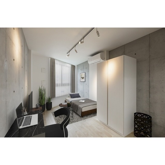 居室・リビング　『家具・調度品等はＣＧ加工です。実際の賃貸住居には含まれませ