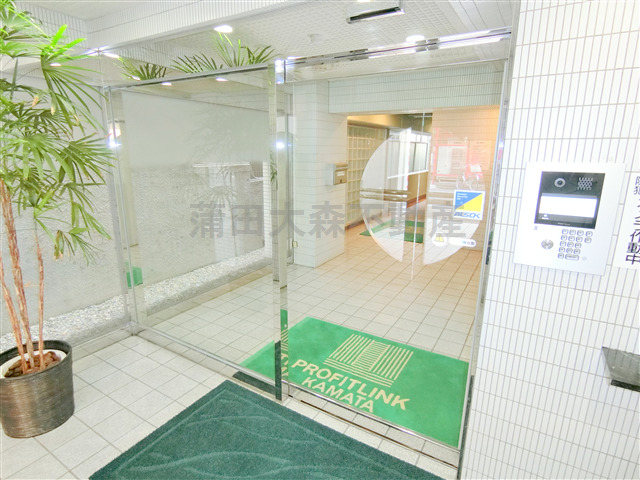 エントランス　エントランス　防犯カメラTVモニター付オートロック