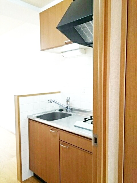 キッチン　ガスコンロ付きキッチン♪