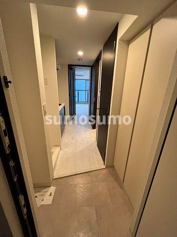 玄関　収納もある玄関です