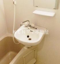 洗面設備　広い洗面スペース