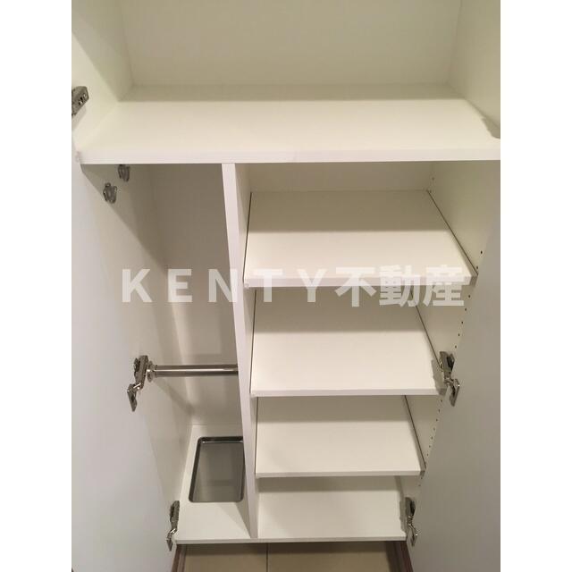 収納　大きなスペースがあり、収納には困りません