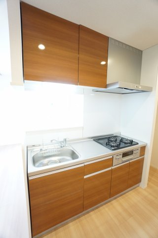 キッチン　※同物件、反転タイプの写真になります。