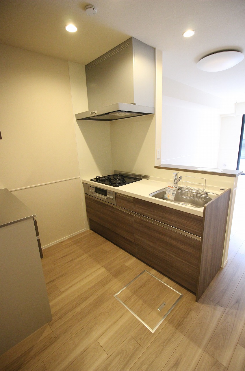キッチン　反転タイプの部屋の写真です