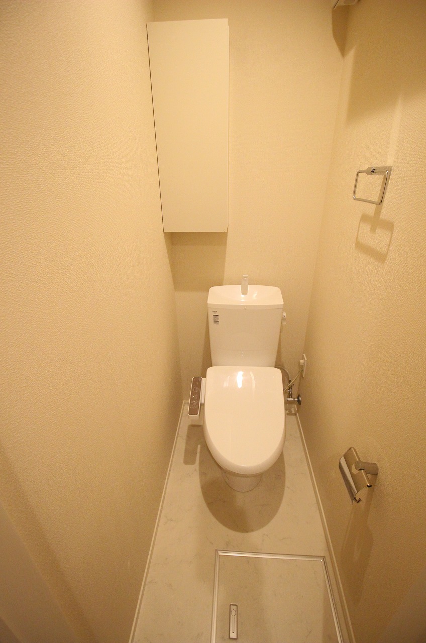 トイレ　反転タイプの部屋の写真です
