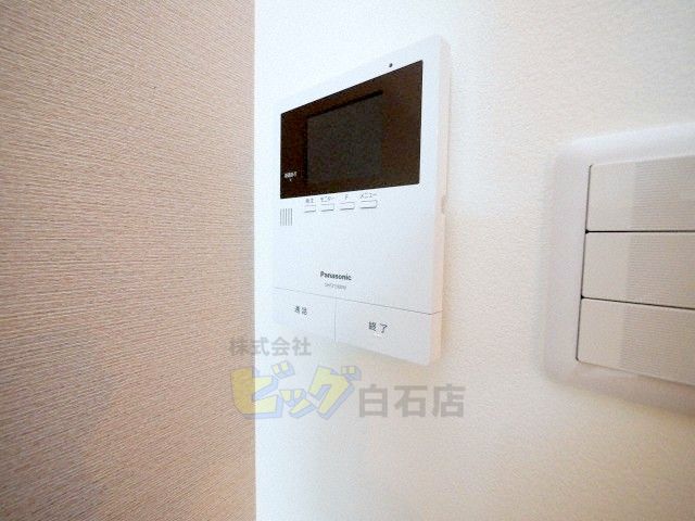 セキュリティ　モニター付きインターホン完備しています♪