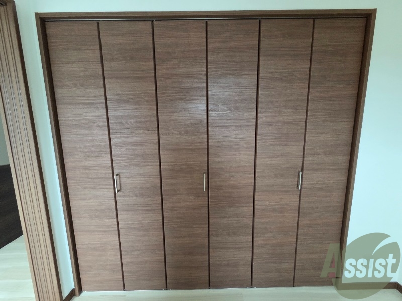 収納　ここに収納があります。収納があると部屋が広く使えます。