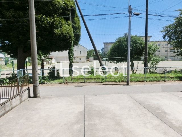 眺望　１階からのバルコニーからの景色です