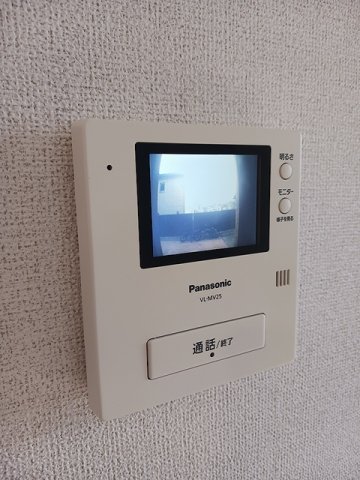 セキュリティ　モニター付きインターホンです