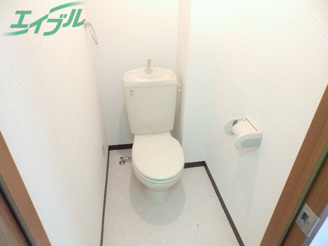 トイレ　同物件別部屋の写真