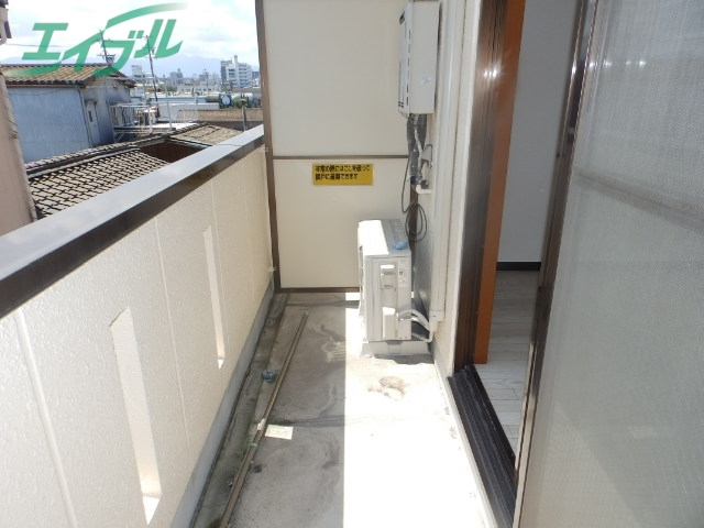 バルコニー　同物件別部屋の写真