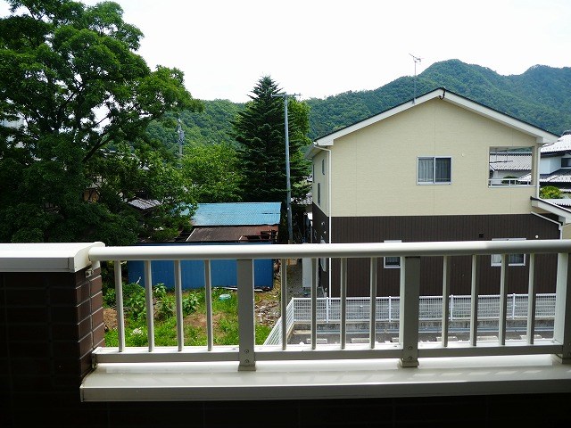 眺望　写真は204号室です（参考）