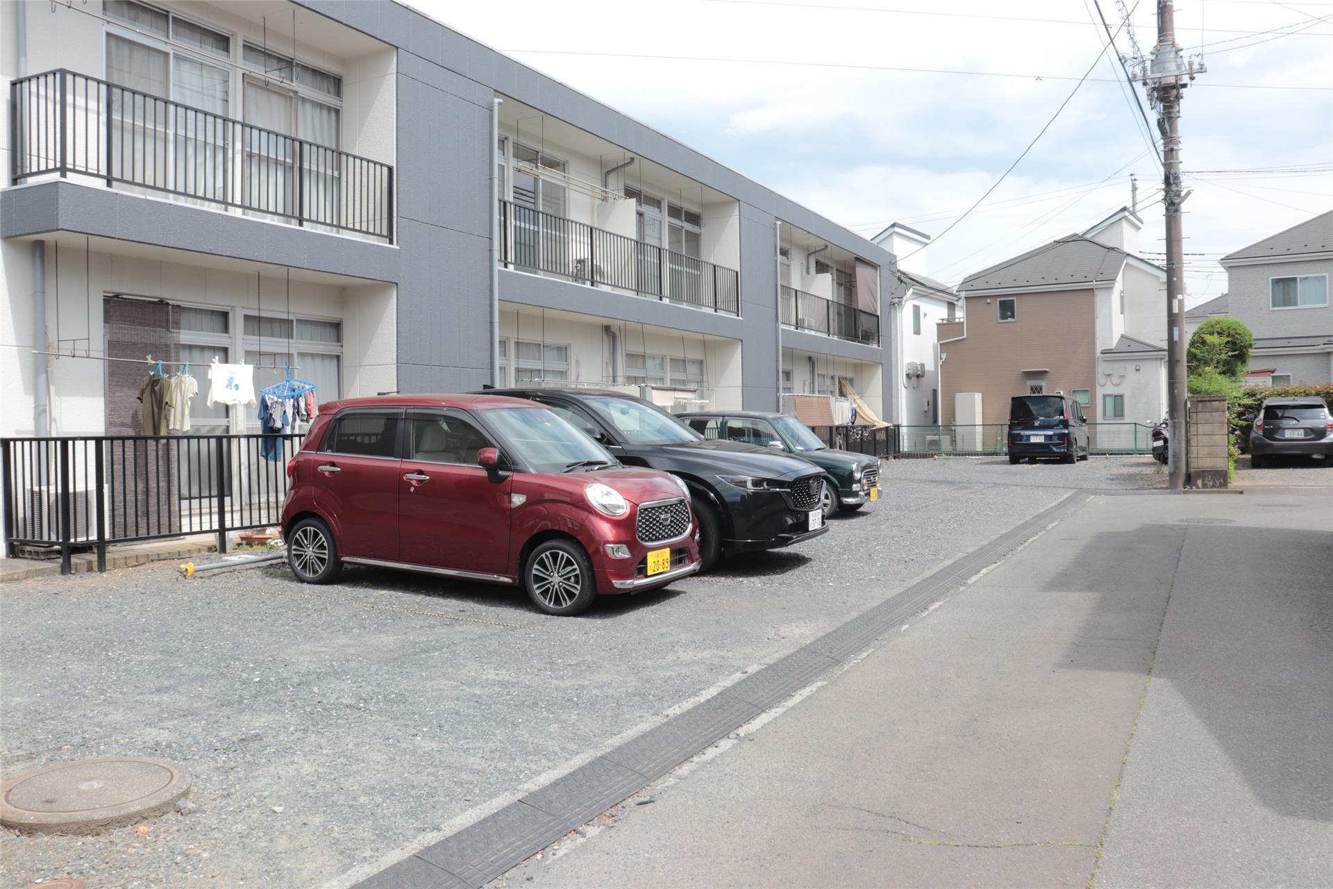 建物外観　駐車場