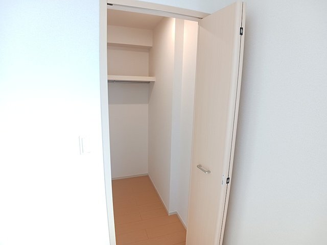 収納　たっぷりとした収納スペースです