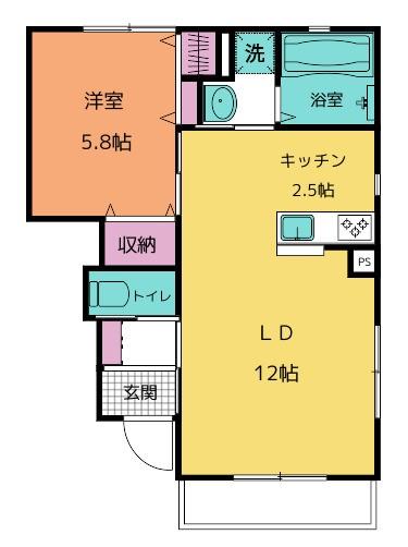 カサロサ ペットの間取り写真