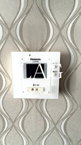 セキュリティ　モニターつきインターホンです。
