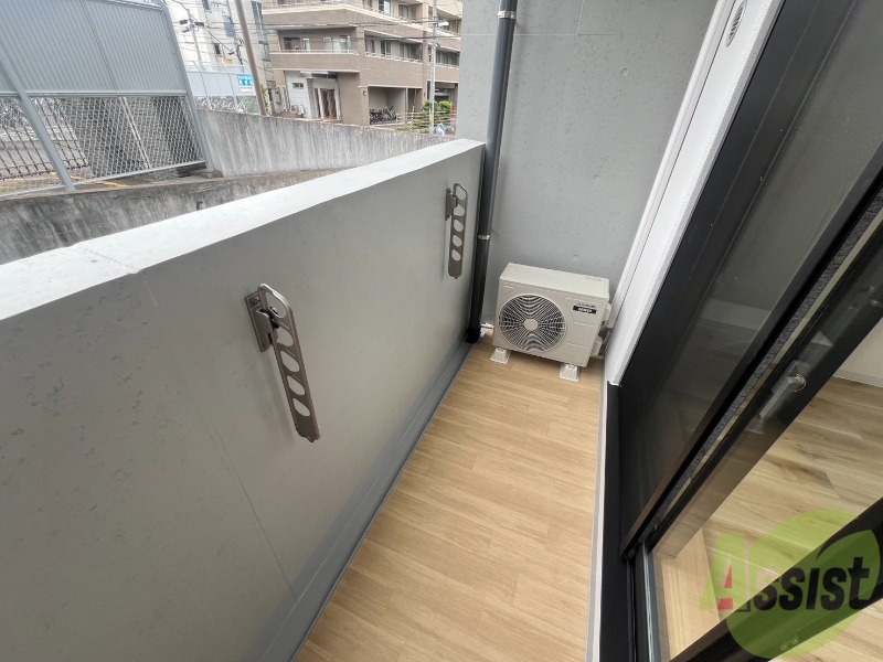 バルコニー　バルコニーが広いとお洗濯物も干しやすいですね★