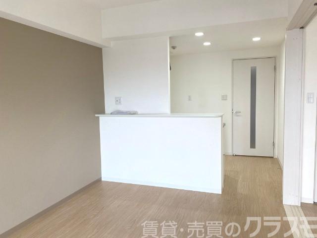 居室・リビング　お話しながらお料理できます♪