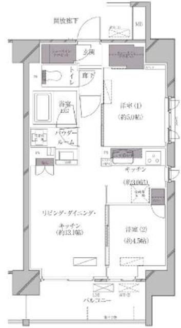 A-standard芝浦の間取り写真