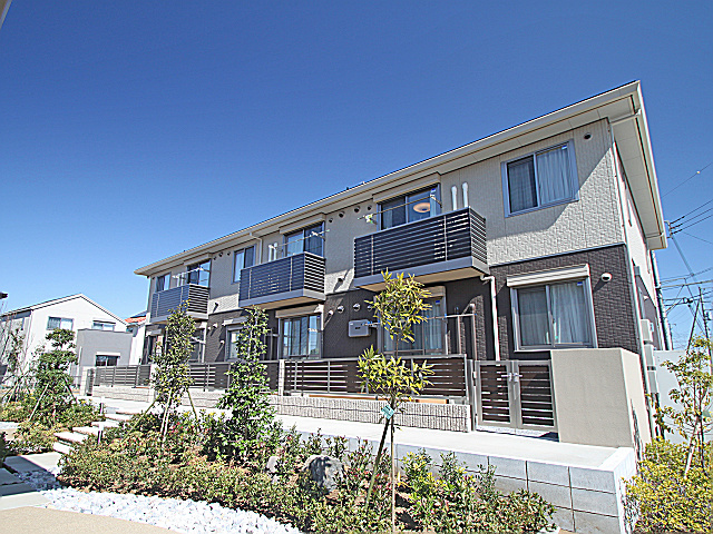 建物外観　ワンちゃんネコちゃんと一緒に暮らせるお部屋です。