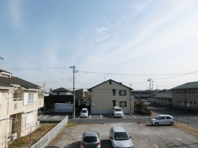 眺望　2階からの景色です
