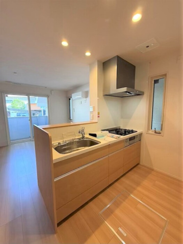 キッチン　写真は別のお部屋です。