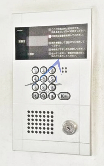 セキュリティ　オートロックです。