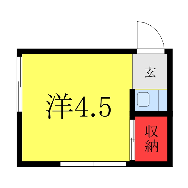 樟川荘の間取り写真