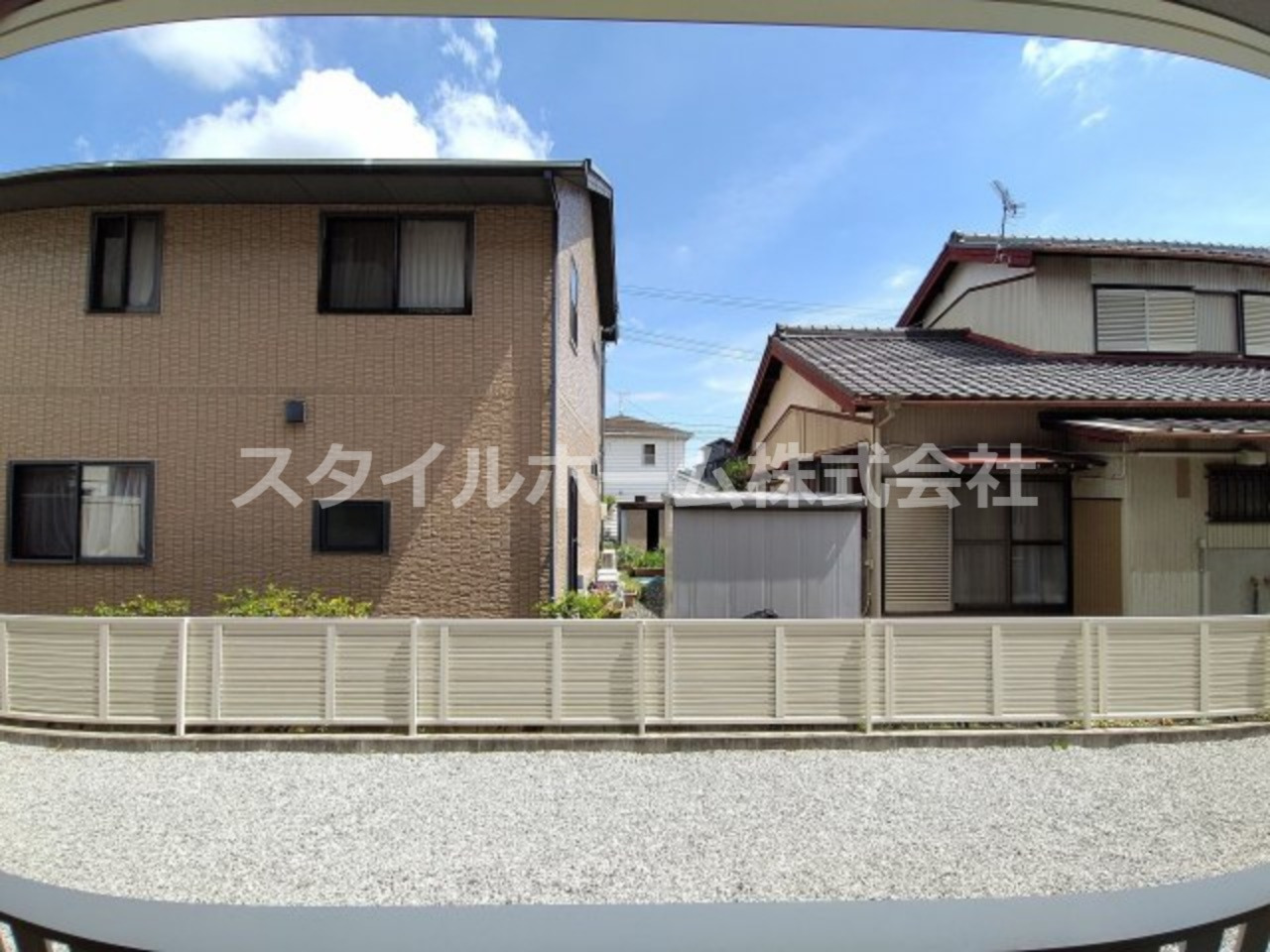 眺望　南東向きです。