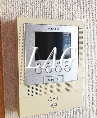 セキュリティ　モニター付インターホンです。