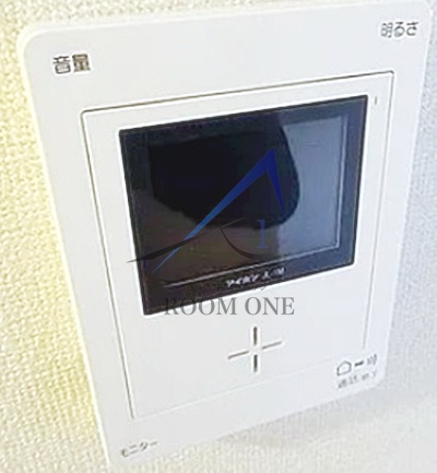 セキュリティ　モニター付きインターホンです。