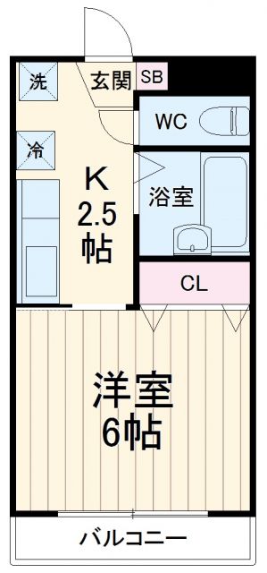 プリムヴェールハイムの間取り写真